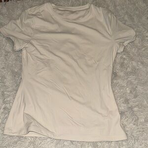 Amazon Suuksess White FITTED Short Sleeve T-Shirt (Size: Small)